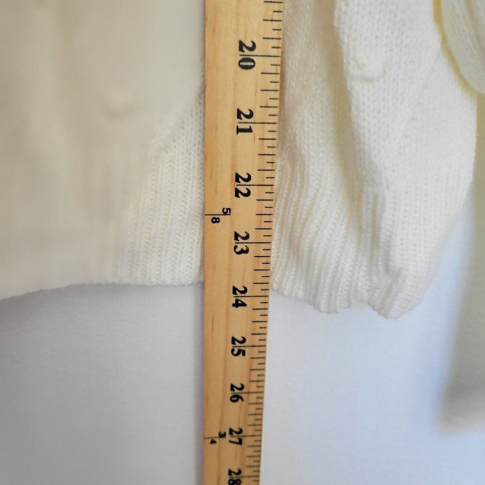 NWT Sweater White Women Size XL - Picture 6 of 12